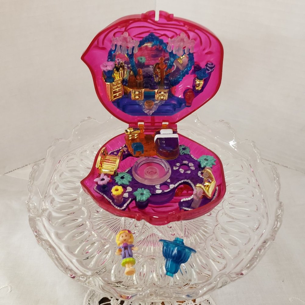 ❤ 1996 Sweet Roses R.T.F. Vintage Polly Pocket Bluebird Hard to find! ❤